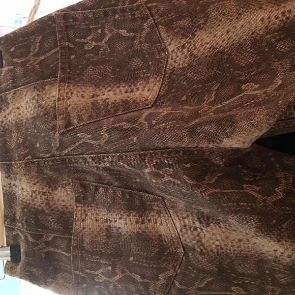 Reformation python print high waisted jeans - Picture 5 of 5